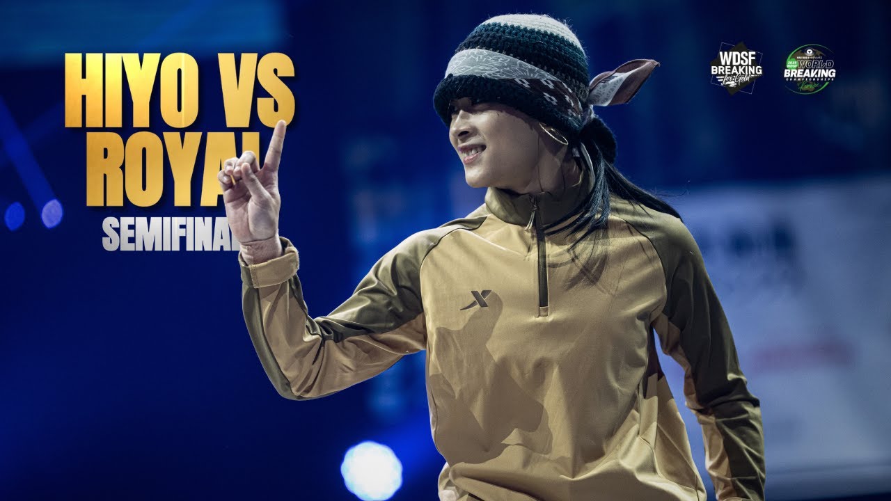 HIYO vs ROYAL | B-Girls Semifinal | WDSF World Championship Adult 2025  (Kurume, Japan)