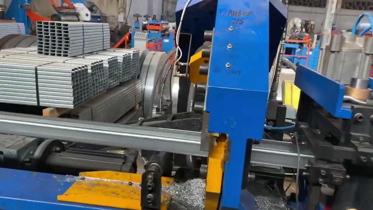Rollforming line producing C-profiles and Z-profiles