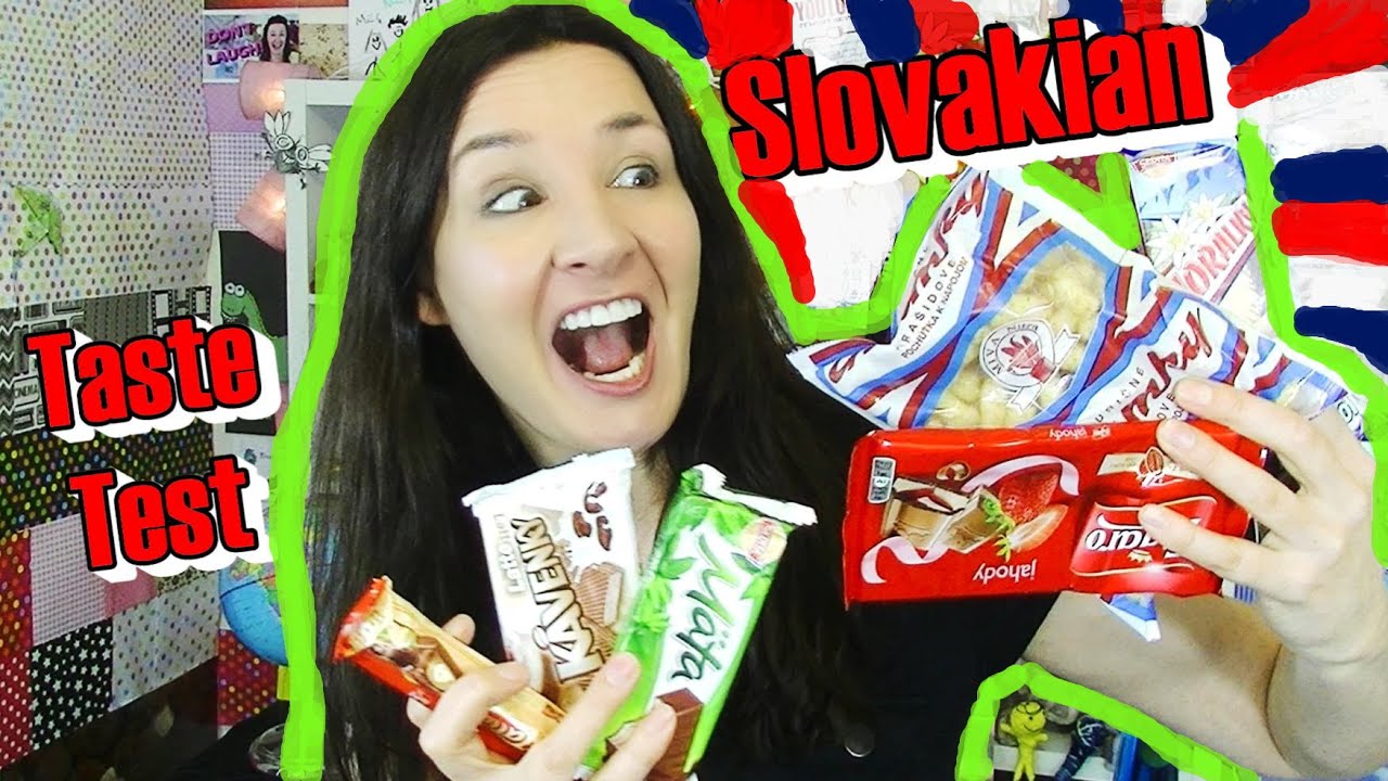 Slovakian Candy Taste Test