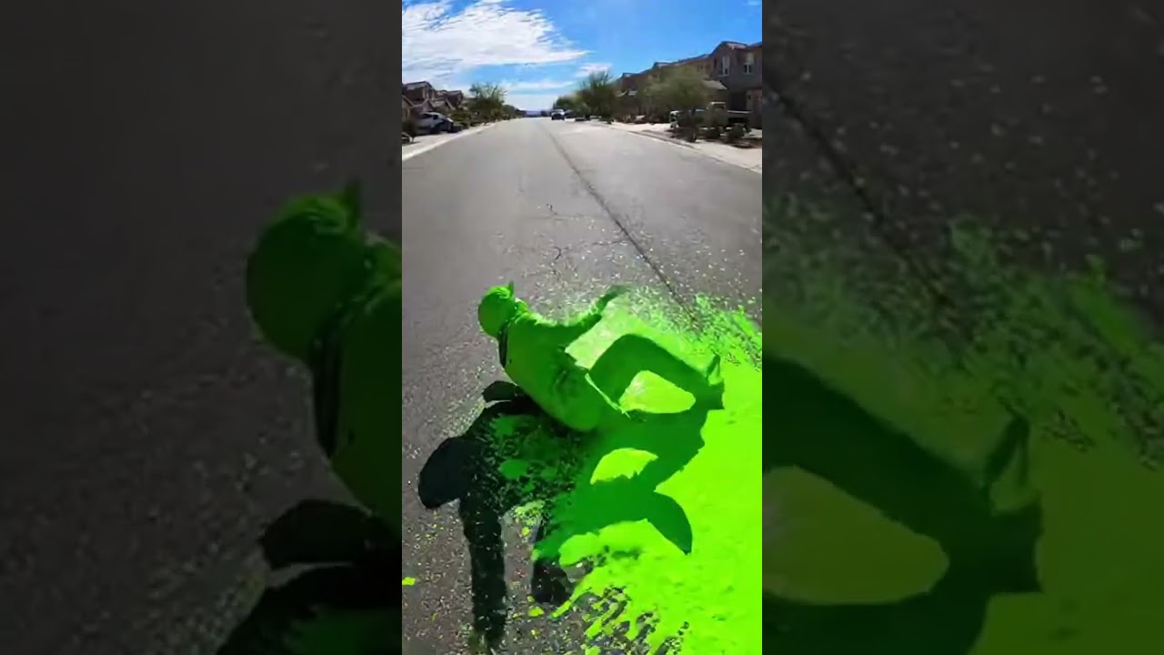 Bike-Thieving Porch Pirate Gets LAUNCHED by Paint Explosion 😳 | Caught on Camera  
