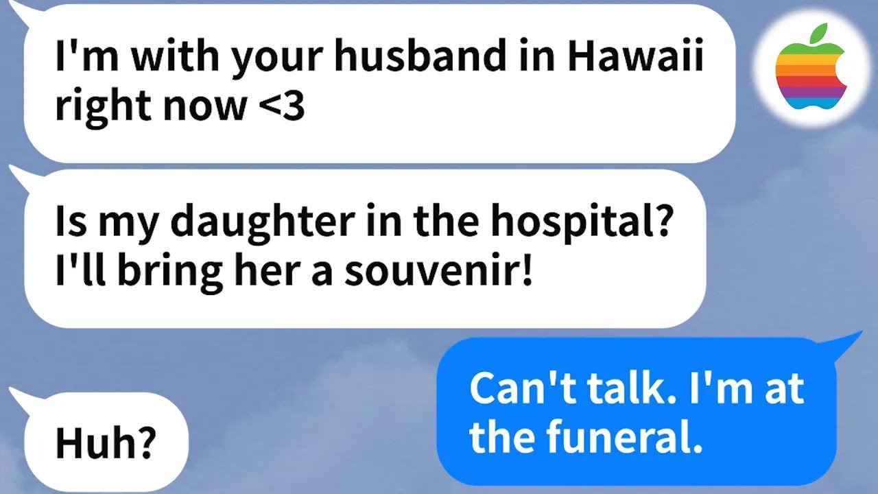 【Apple】Cheating wife goes to Hawaii while her daughter is in the hospital [Jumbo]