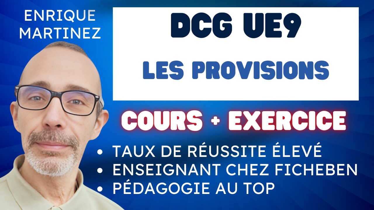 Les provisions - DCG UE9 COMPTABILITE