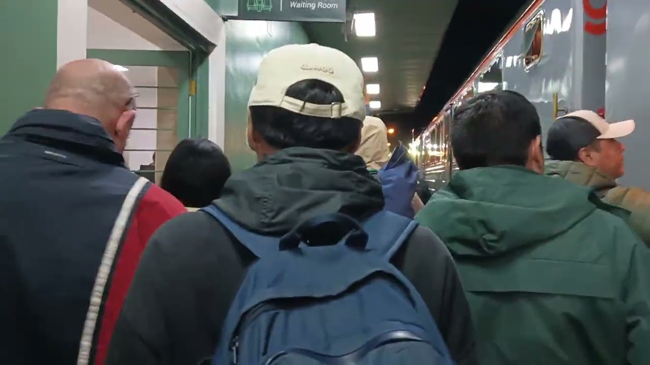 Ollantaytambo, estación del tren.