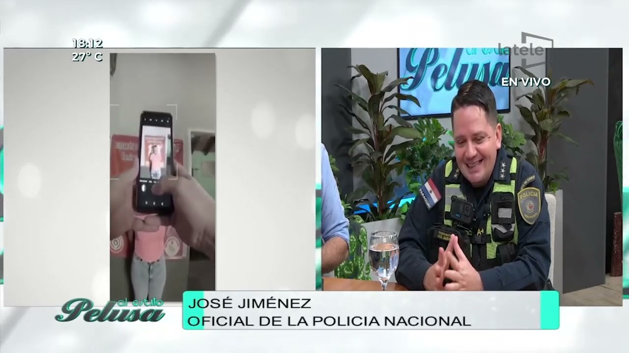 Policía influencer José Jiménez responde por filtrar chats y procedimientos