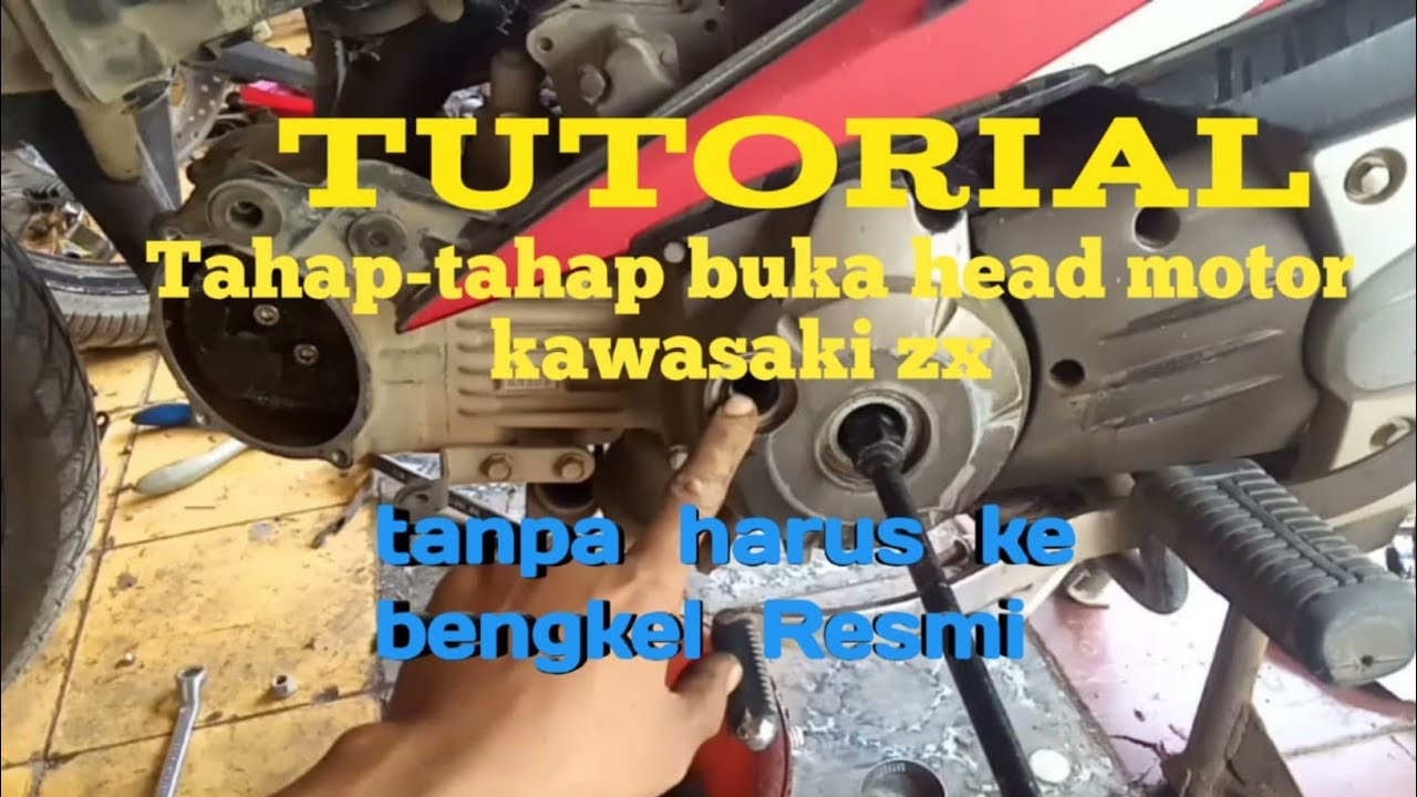 как открыть головку мотоцикла kawasaki zx 130cc