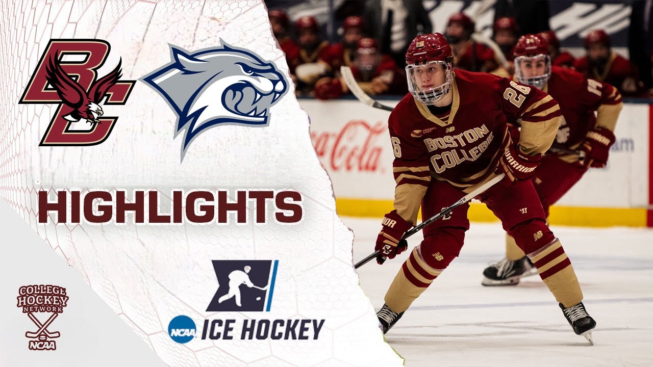 Boston College vs  New Hampshire | NCAA College Hockey Highlights | January 24, 2026