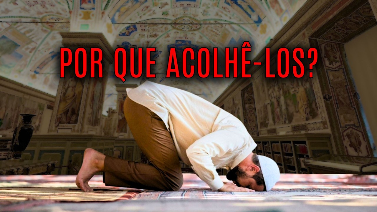 MU&Ccedil;ULMANOS REZANDO no VATICANO! POR QU&Ecirc;?