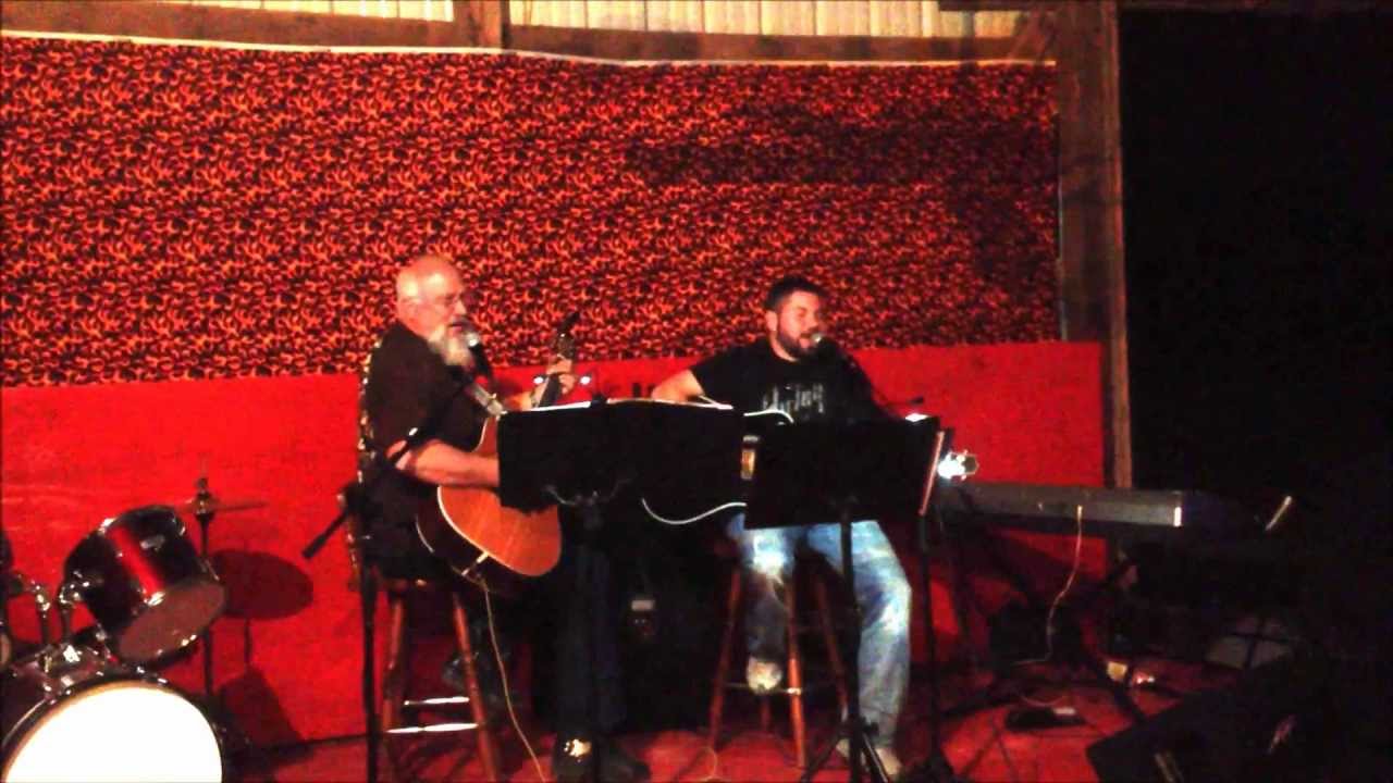 Playing for wedding reception at the Black Barn.