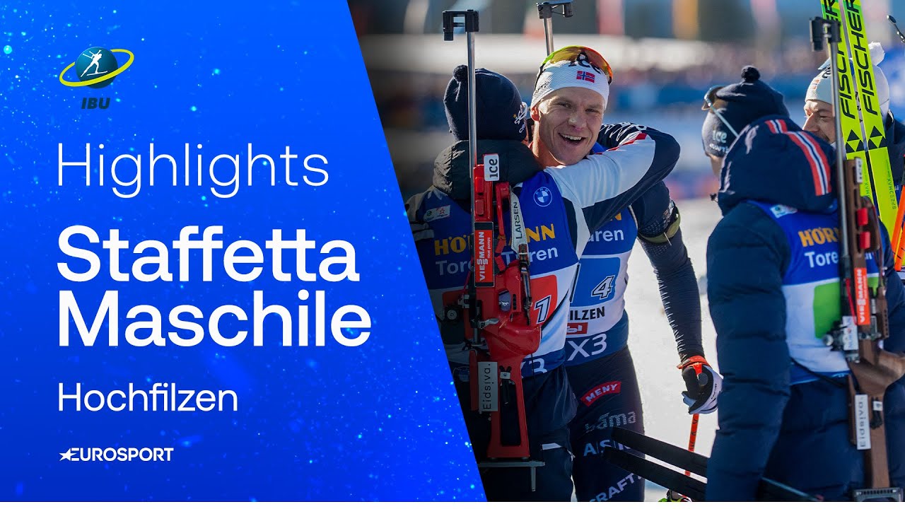 La NORVEGIA vince la staffetta maschile! L'ITALIA chiude al sesto posto I HIGHLIGHTS