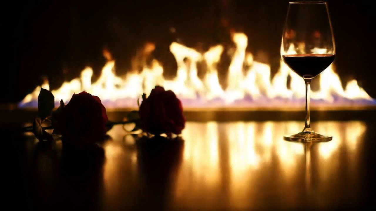 Zmysłowa romantyczna muzyka na noc miłosną 🕯️ erotyczny kominek i energia sypialni
