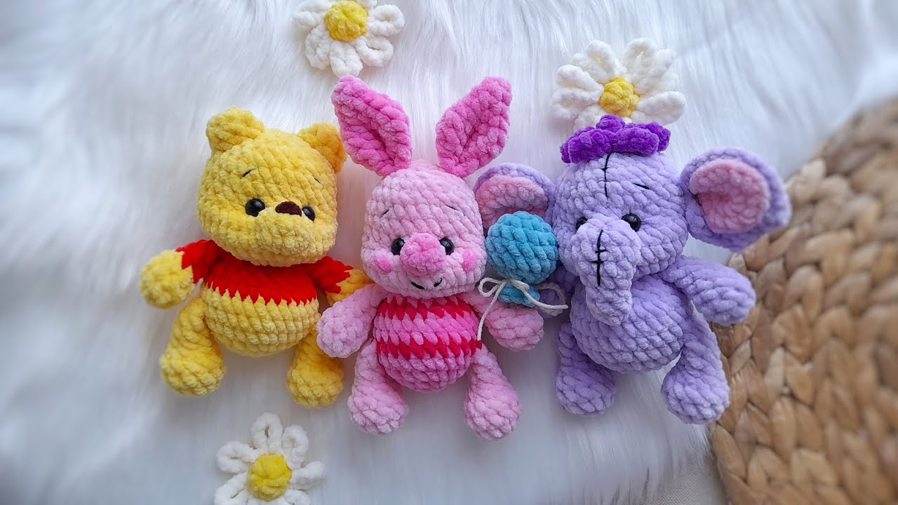 Обновлённый МК и новый персонаж!!!! Вы его так долго ждали!!!! #amigurumi #виннипух