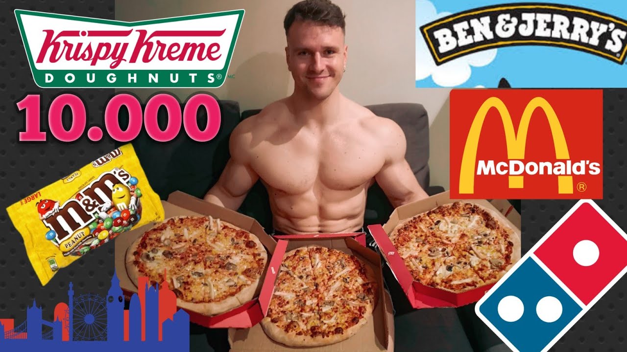 THE 10,000 CALORIE CHEAT DAY CHALLENGE + BIG UNVEIL (Bodybuilder VS Food)