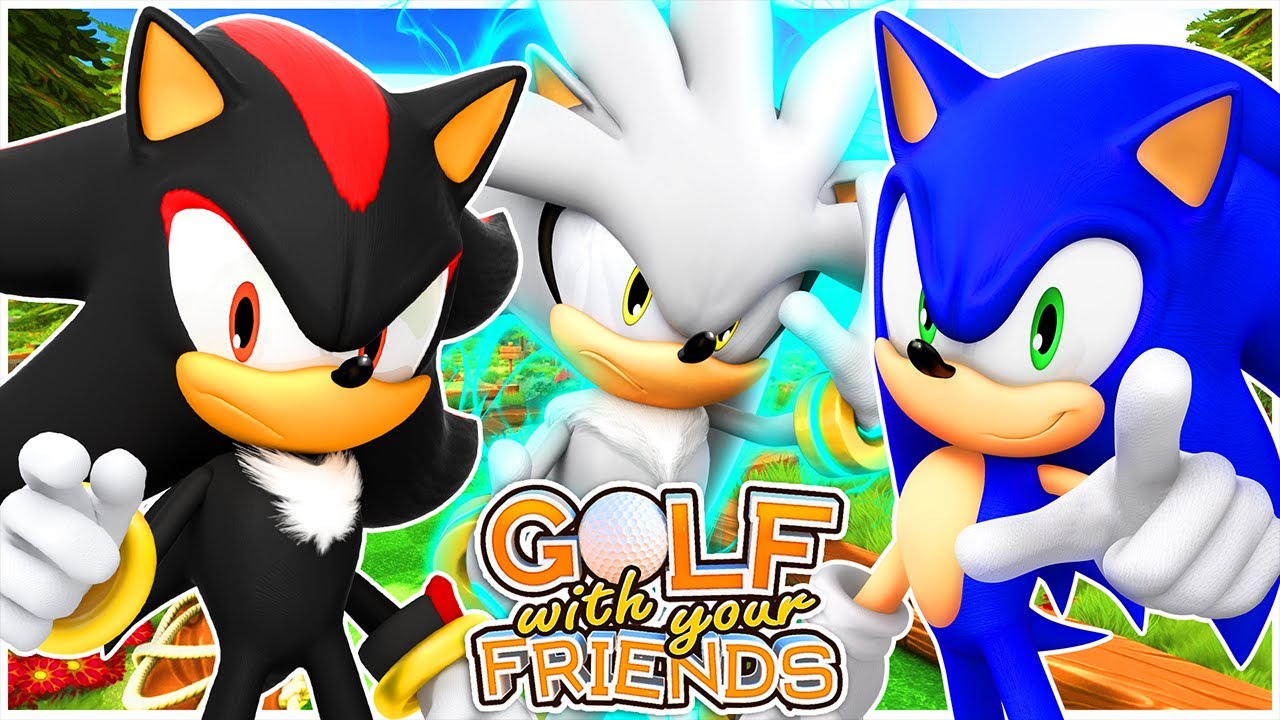 Sonic, Shadow & Silver Play Golf With Your Friends!