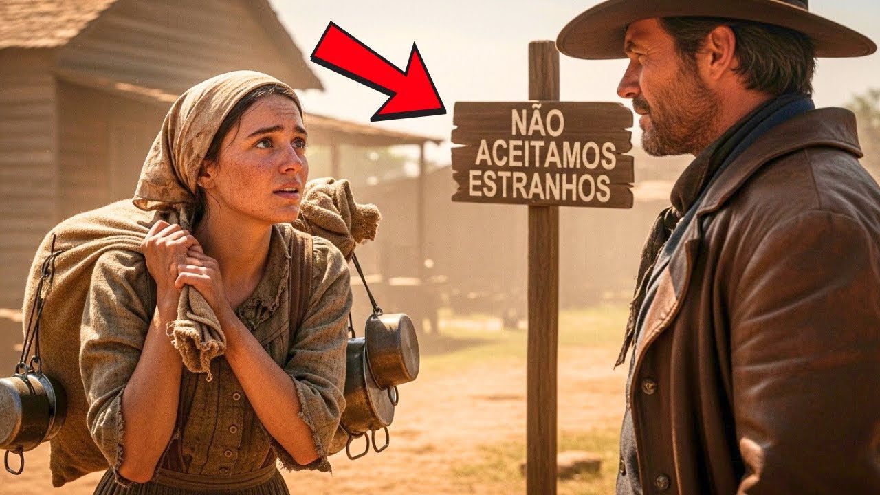 “NÃO VALHO MUITO, SENHOR… MAS SEI COZINHAR”. DISSE A JOVEM SEM TETO AO FAZENDEIRO MAIS TEMIDO