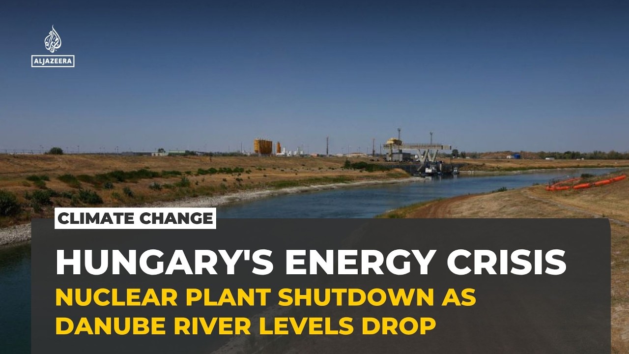 Hungary&rsquo;s Paks nuclear plant faces shutdown as the Danube water levels hit record lows