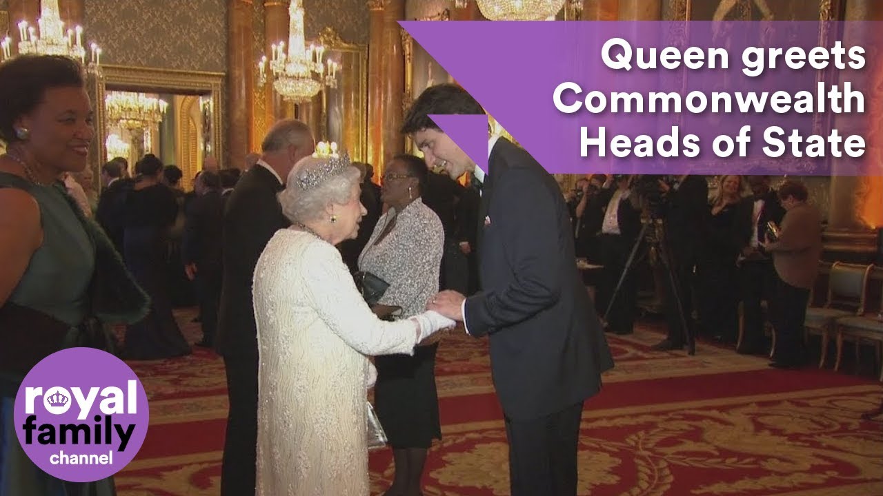 Queen greets Commonwealth Heads of State