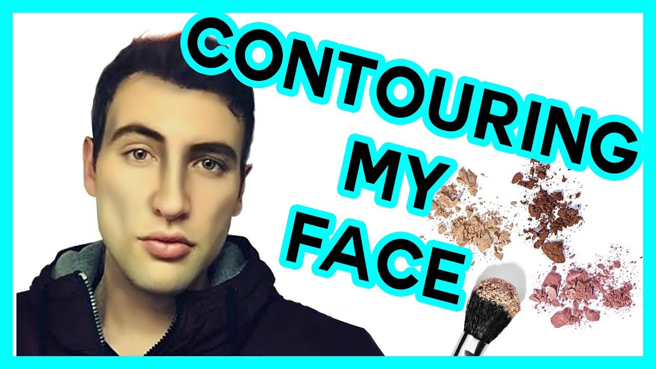 CONTOURING MY FACE