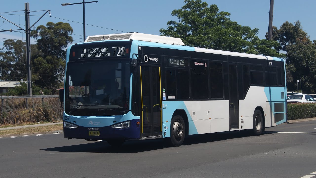 Busways Volvo B8RLE Custom Endeavour m/o8086 (1357) [Route 722]