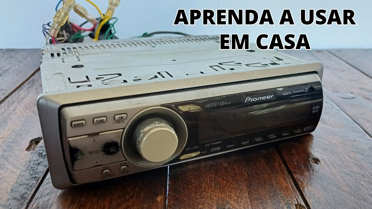 Como Ligar e Usar Som Automotivo em Casa VEJA O PASSO A PASSO