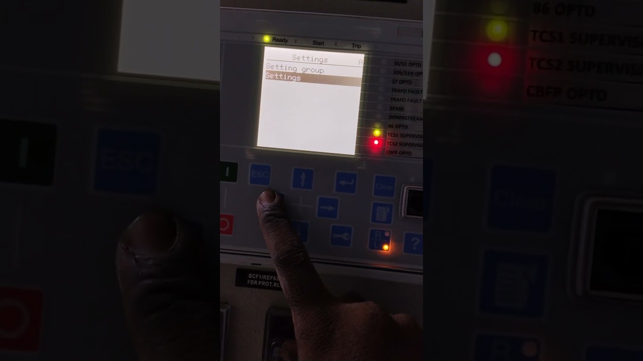 REF620 ABB Relay settings