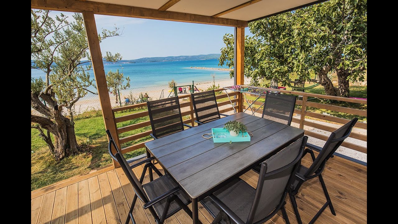Mobilhome Maar přímo u pláže, Biograd na Moru, Chorvatsko