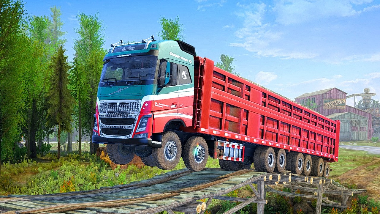 The Hidden DANGER of Crossing Bridges with Long Flat Bed Trucks