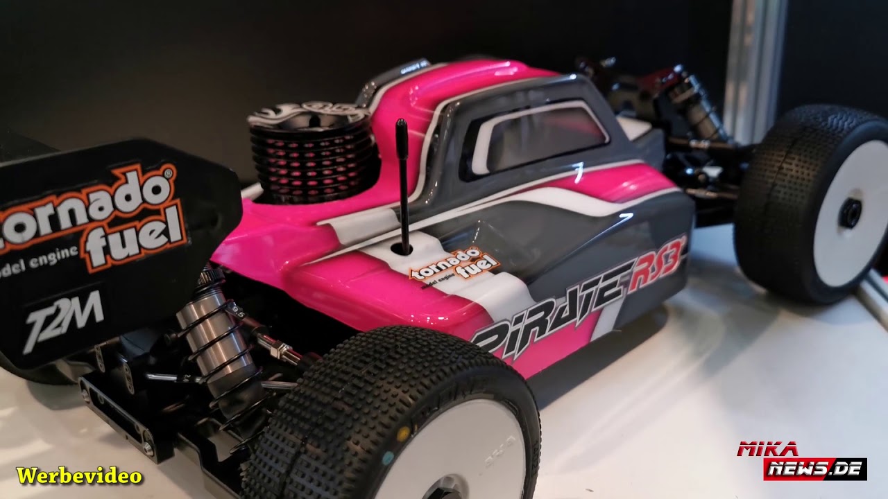 Pirate RS3 - Offroad 1/8 Nitro Buggy von T2M präsentiert auf der Spielwarenmesse Nürnberg - Toy Fair