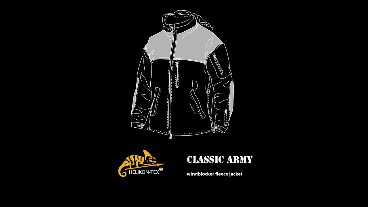 Куртка флисовая Helikon-tex CLASSIC ARMY Windblocker