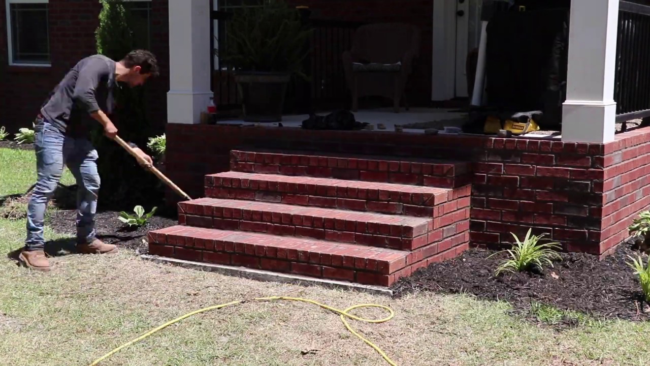 Midland Contractors - Brick Steps