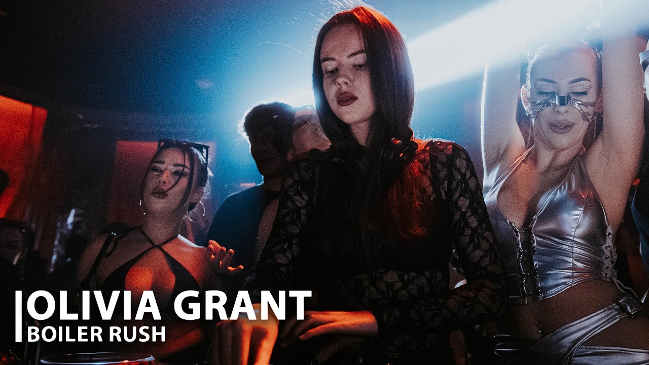 🖤 Olivia Grant went FULL TECHNØ – Boiler Rush Mirrorwave 2025