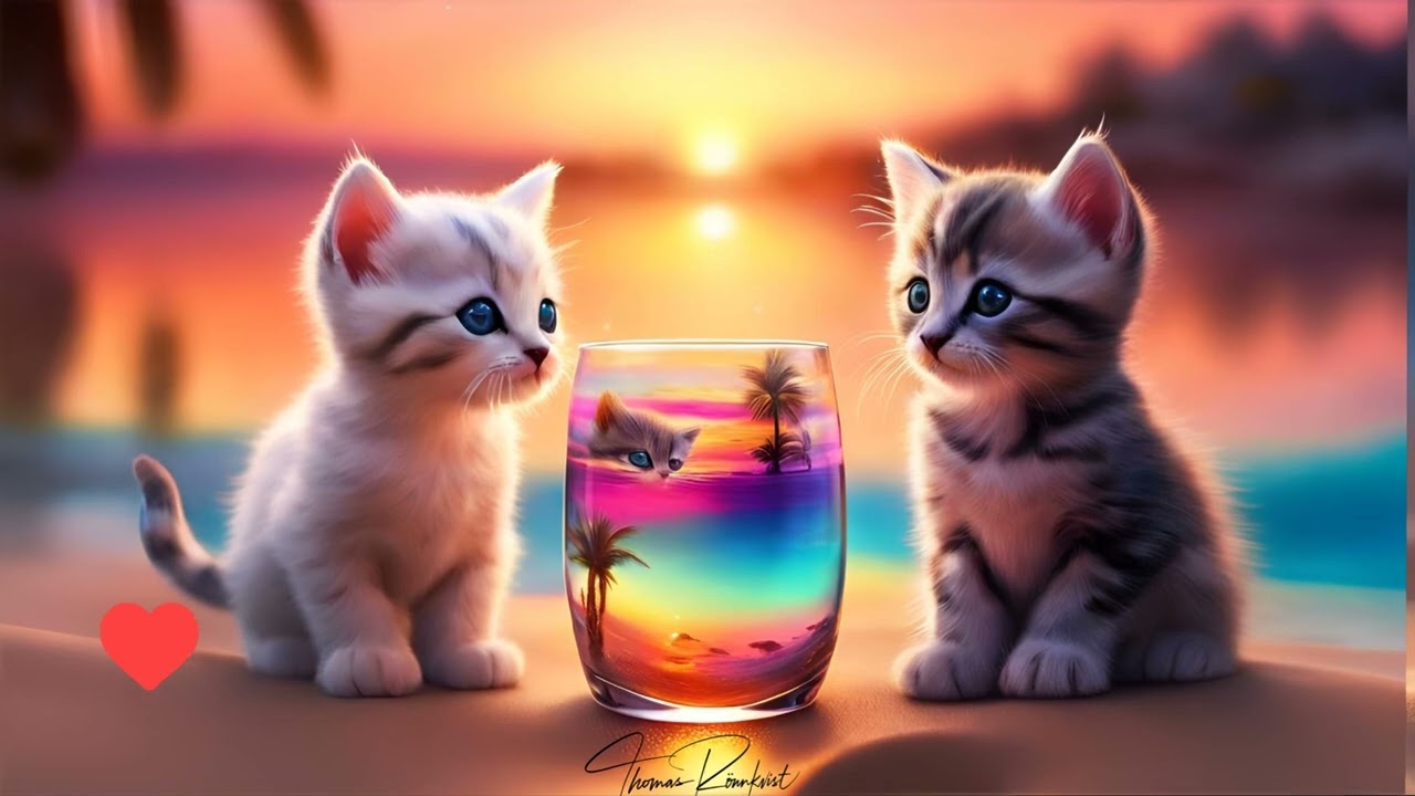 Tropical Paradise for Fantasy Cats 🌴🐾