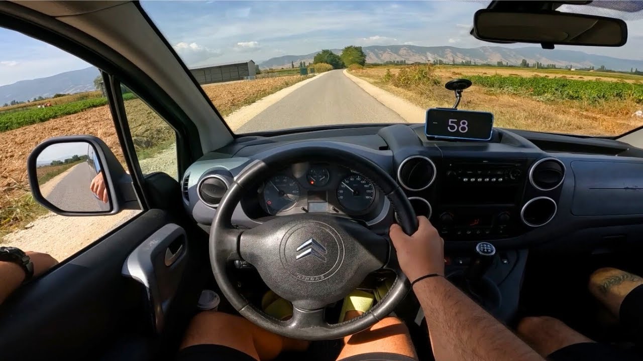 Citroën Berlingo 1.6 Hdi 2009 [90HP] - POV TEST DRIVE