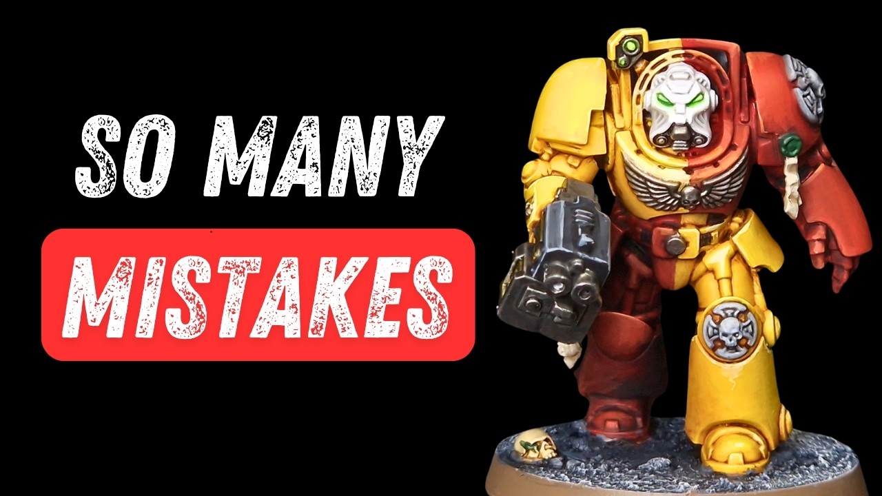 Don't Panic! How to fix Warhammer Painting Mistakes