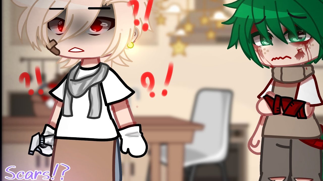 Scars!? // Bakudeku // deku got beaten up!? // Skit