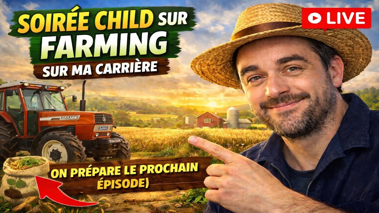 Soirée Child Sur Farming sur ma Carrière Partir de Zéro !!! ( On prépare le Prochain épisode )