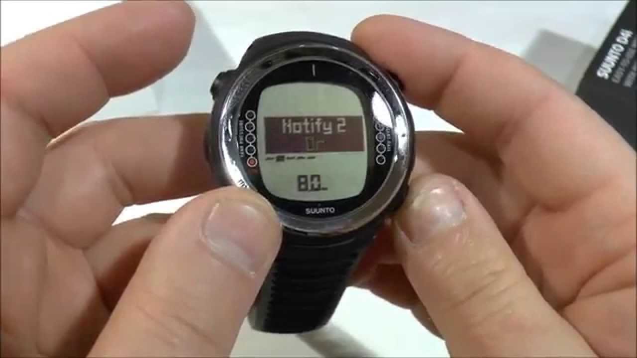 Декомпрессиметр Suunto D4i без USB эксплуатация