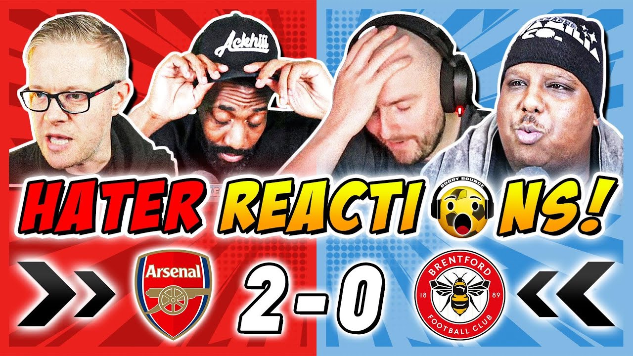 Arsenal's Rivals & Haters GUTTED 🤣 Reactions to Arsenal 2-0 Brentford | Premier League Fan Reactions