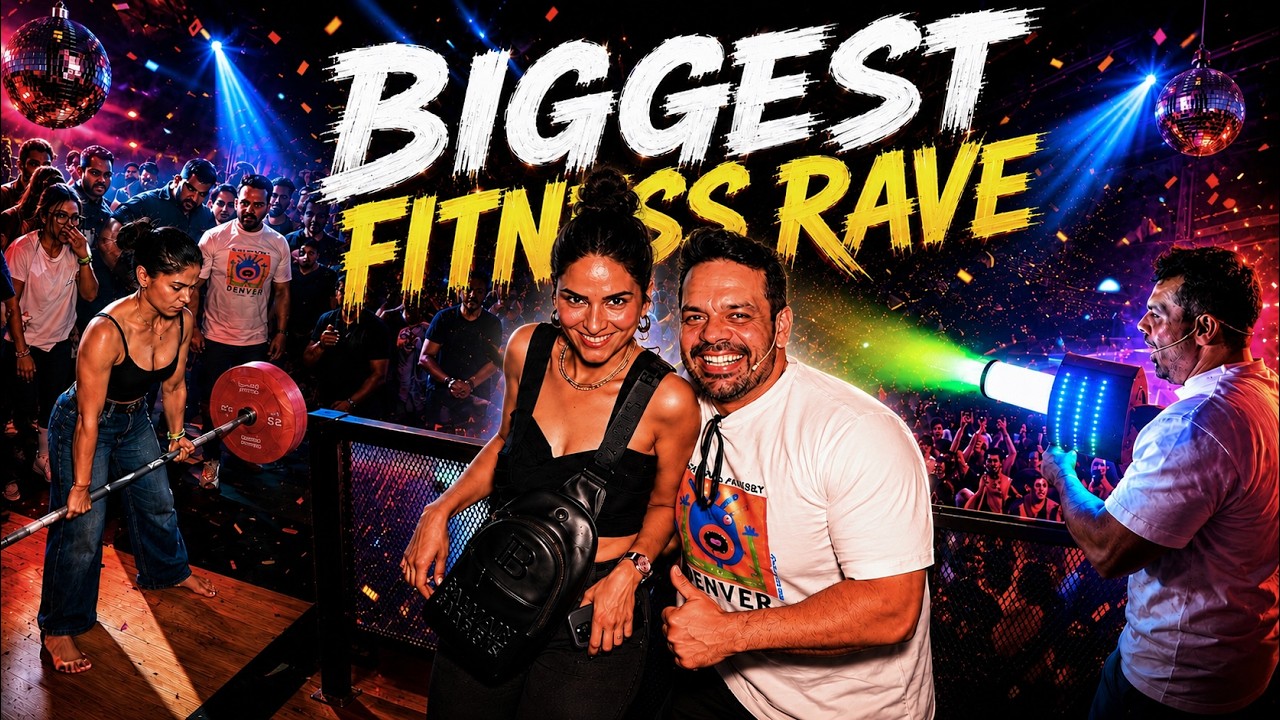 India's Biggest Fitness Rave Party