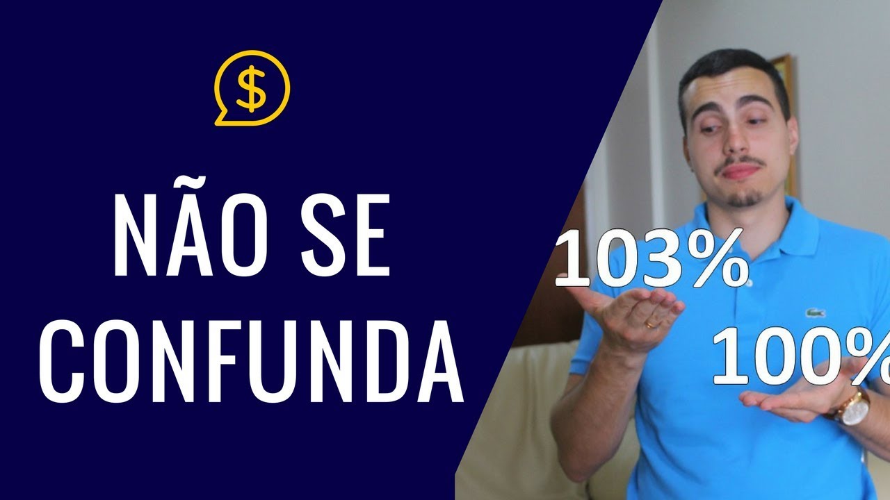 103% do CDI NÃO RENDEM 3% A MAIS do que 100% do CDI