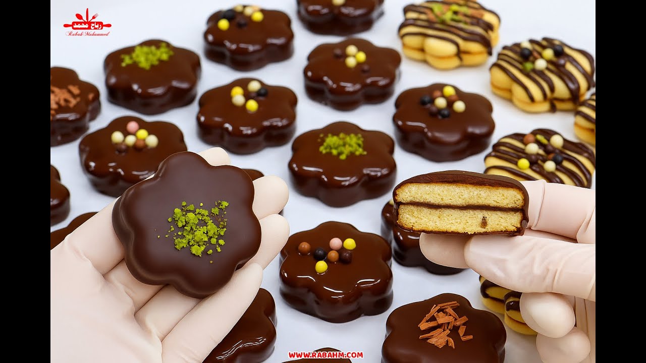 بسكوت البيضة الواحدة 🍪 بدون خلاط! 44 قطعة تذوب بالفم بنعومة السابليه الفاخر  مع رباح محمد