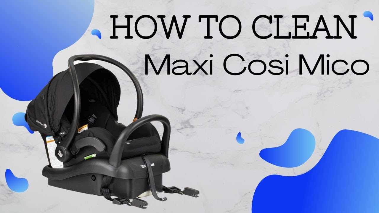 Как стирать капсулу Maxi Cosi Mico! (Снять и надеть ткань)