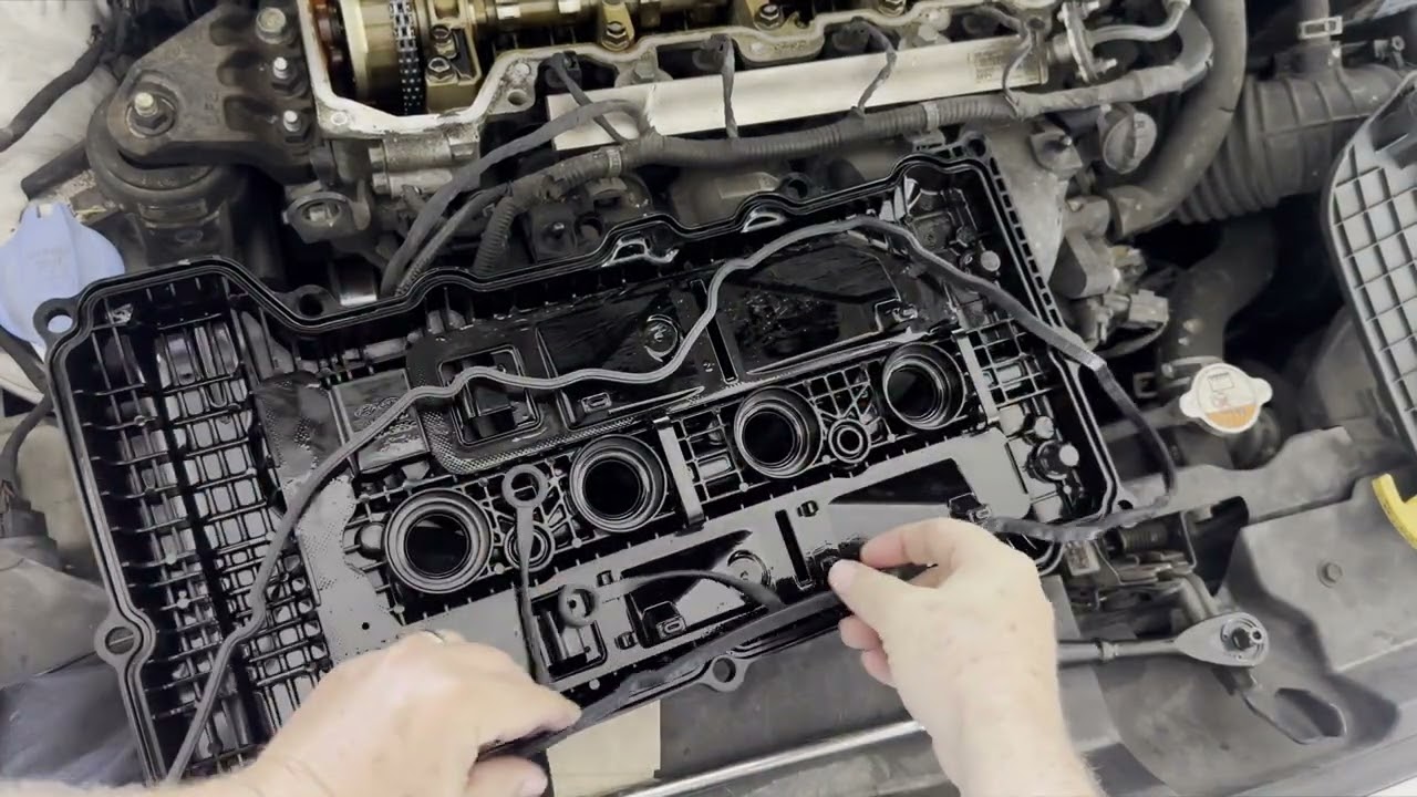 2017 Kia Forte Valve Cover Gasket Replacement with text to speech