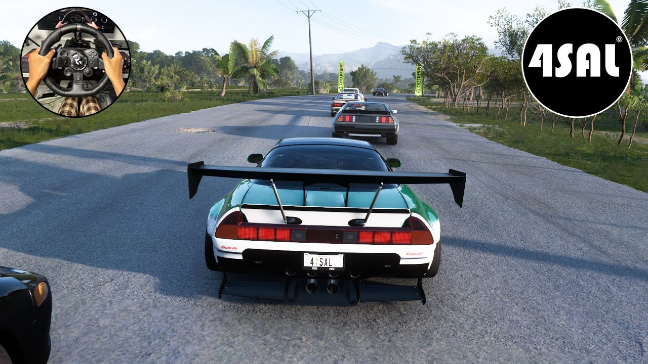 Honda NSX-R 1992 Modified & Restored (1200hp) VS Hyper cars - Forza Horizon 5| Logitech G923