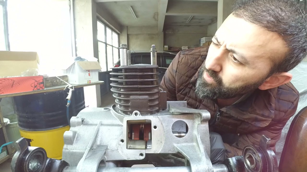 Yamaha bws 100 sıfırdan motor toplama 05/05/2023 part 3