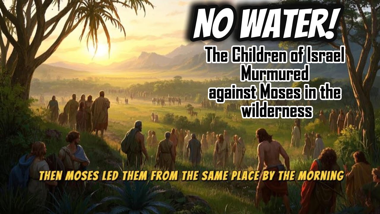 NO WATER? THE CHILDREN OF ISRAEL IN THE WILDERNESS (Full HD story)