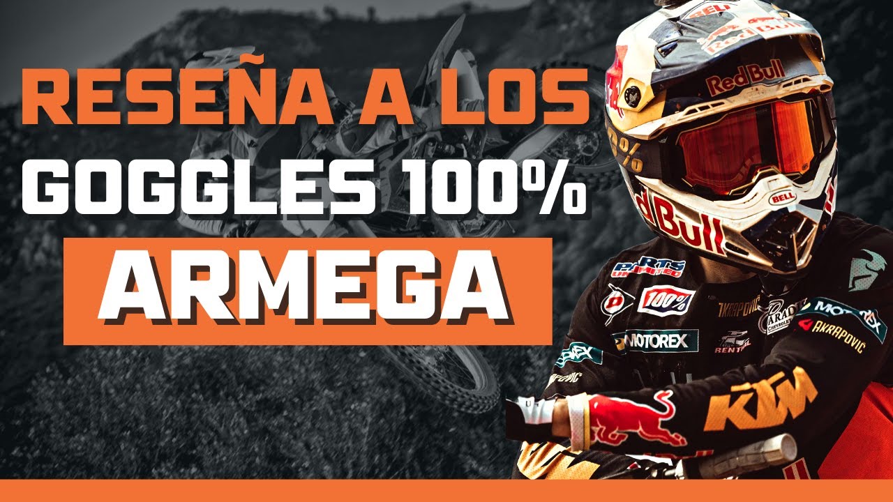 Reseña a los Goggles de 100% 