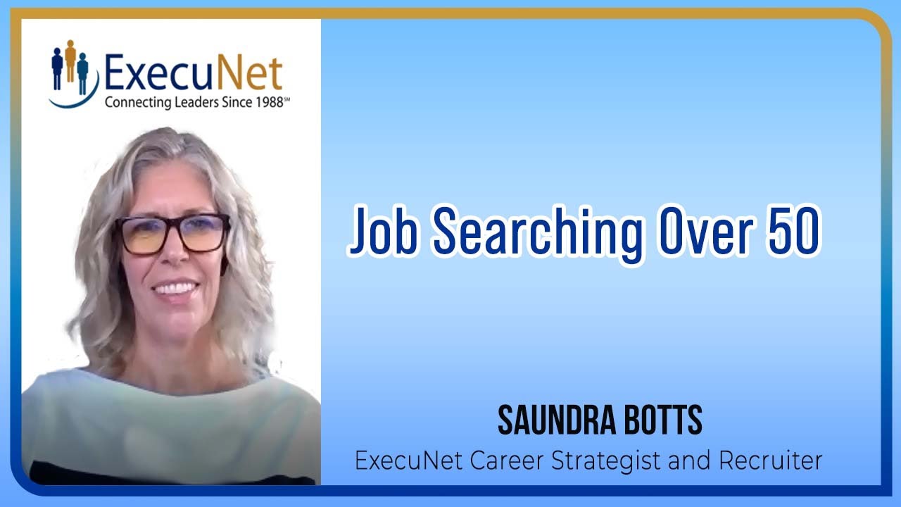 Saundra Botts on Job Searching Over 50