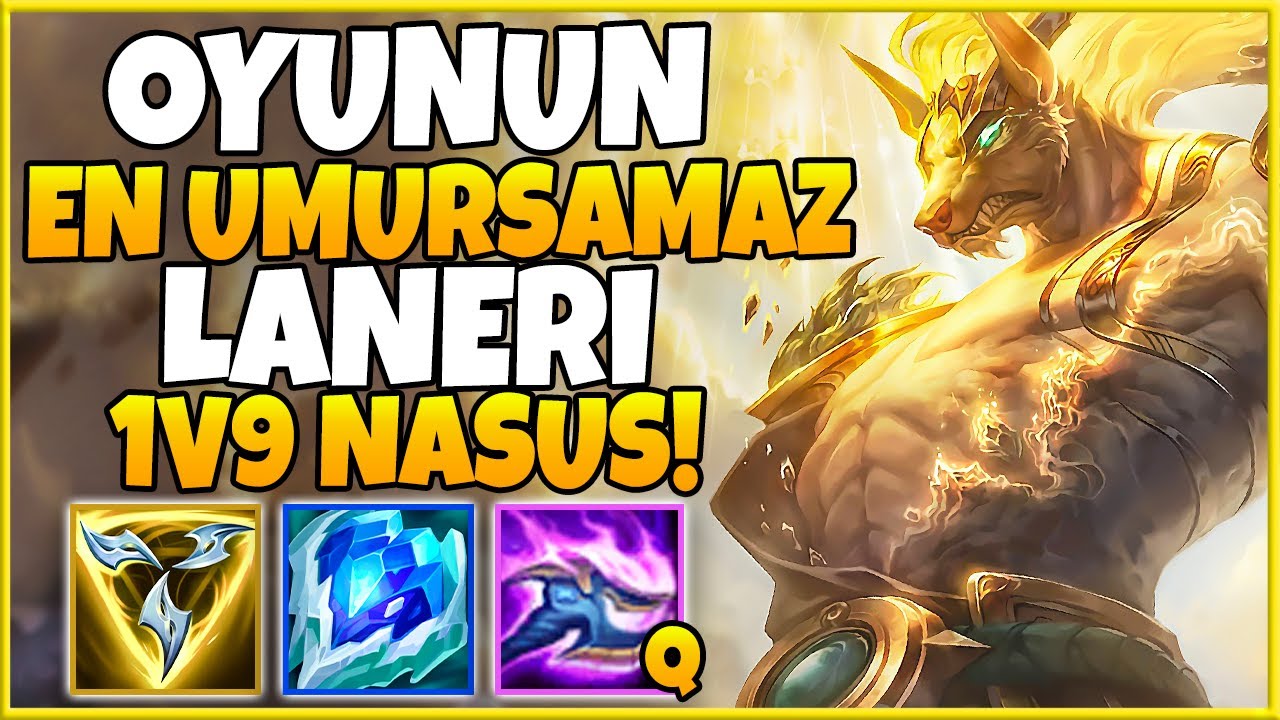 Kafamı Bir Çevirdim Dk 20'de 22 Kill Lucian Var... | Valiant- Nasus