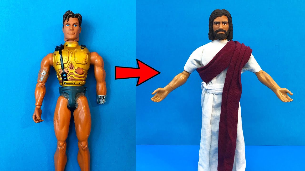 Transformación/ Max Steel - Jesucristo /Usando Pistola de Silicón!