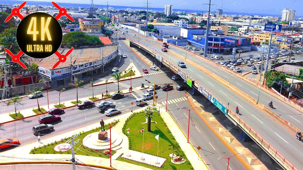 😲 Incredible Aerial Views of the NEW Autop. de San Isidro in Santo Domingo Este